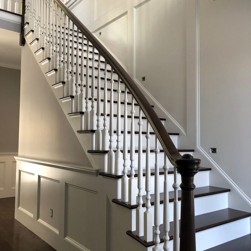 Remodeled stair case